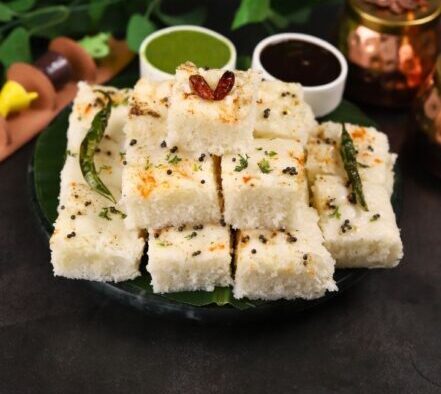 Instant Rice Dhokla and chatny|तांदळाच्या पिठाचा ढोकळा आणि चटणी