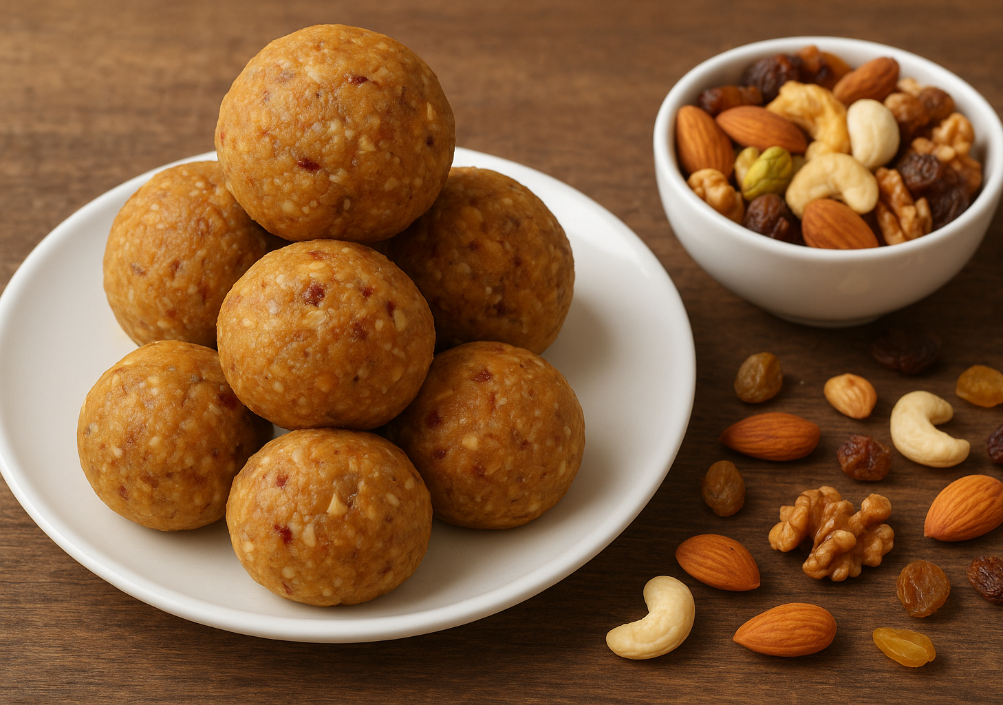 “थंडी म्हटलं की पौष्टिक ड्रायफ्रूट लाडू पाहिजे|Winter special Dryfruit Laddo Recipe2025"