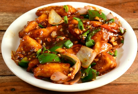 Crispy Paneer Chilli