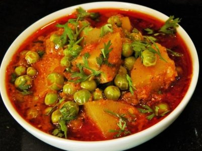 Spicy Matar Batata Bhaji|मटार बटाटा भाजी2026