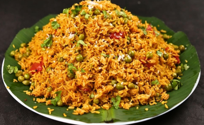 Delicious Matar Rice