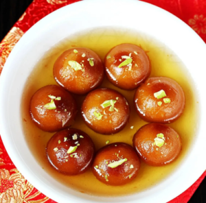 Delicious gulabjamun