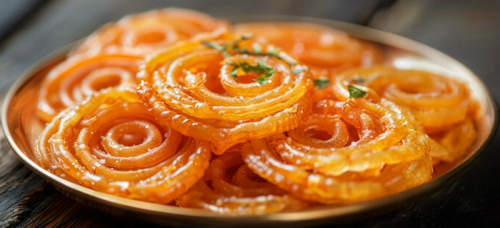 Sweet and crunchy Jilebi Recipe