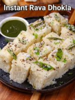 Instant Rava Dhokla